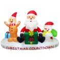thumbnail image 4 of Inflables de animales lindos personalizados con luz Led para decoración de patio de Navidad fiesta inflable de Navidad de oso Polar, 4 of 4