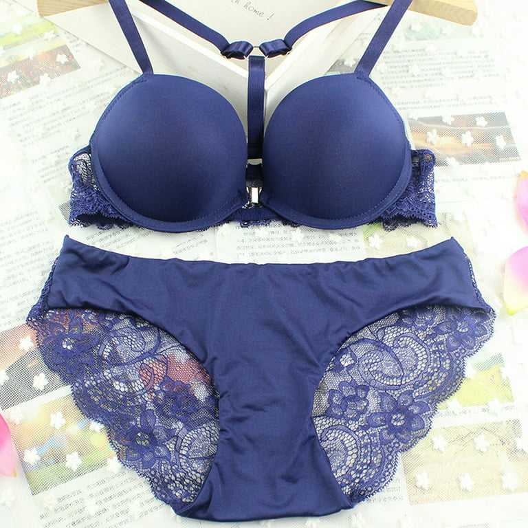 Ronshin Multi-Frame with Compartment Storage Box Creative Underwear Panties Can Be Stacked Bra Finishing, Size: Space + Cover, Blue