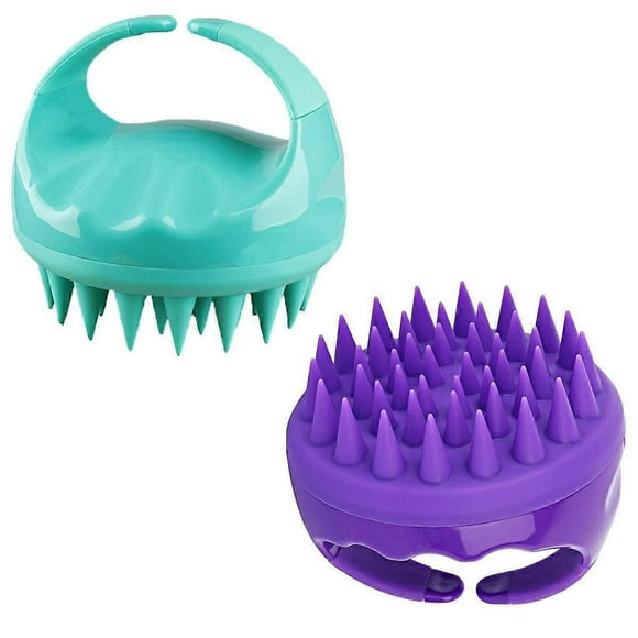 Scalp Massager Shampoo Brush, 2 Pack Upgraded Scalp Scrubber, Head Massager Scalp Stress