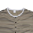 thumbnail image 5 of Tisuna Long Sleeve T-Shirts For Men Quick Dry Henley Neck Tops Men Striped Tshirts For Fitness Sports Size L, 5 of 8