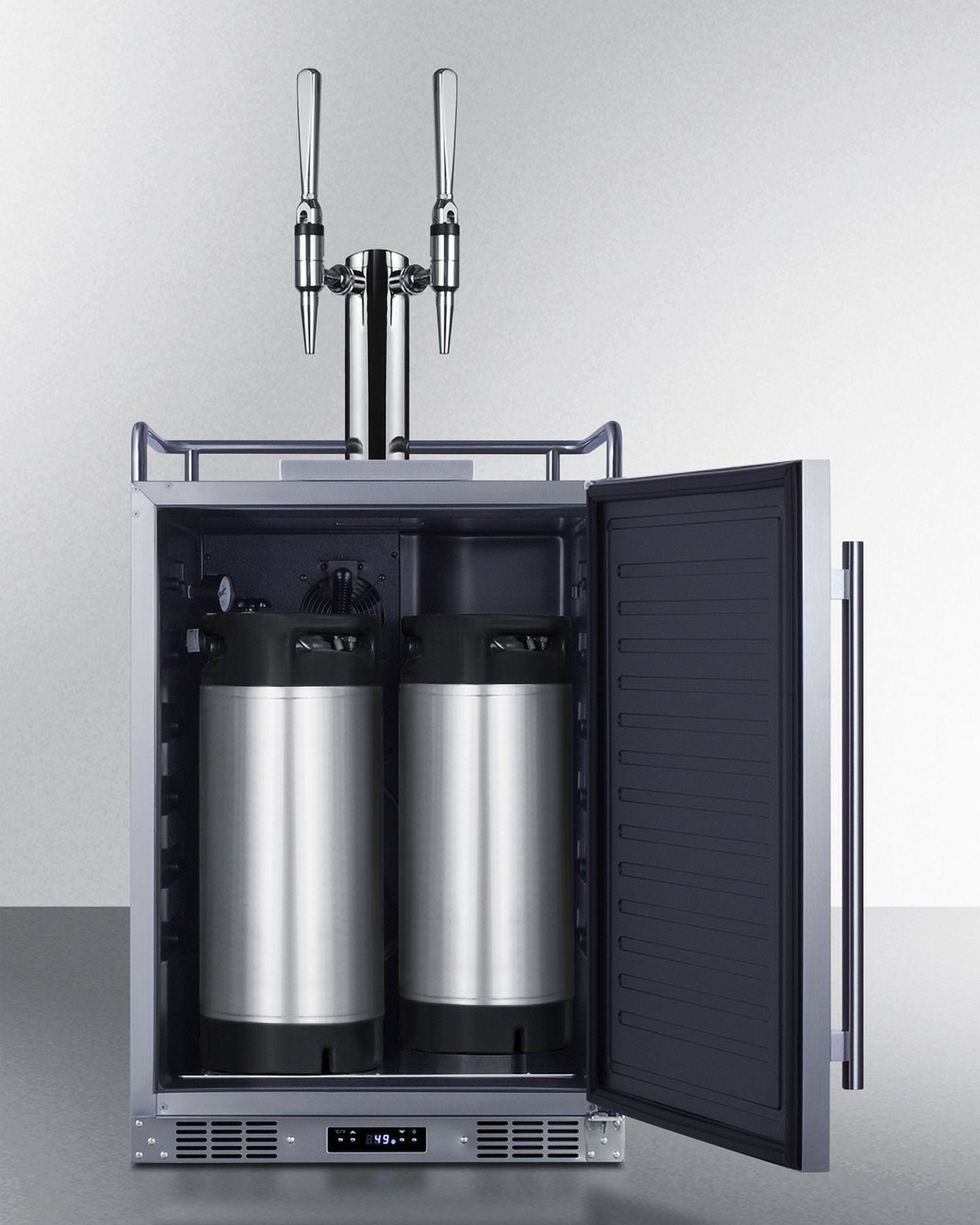 24" Wide Built-In Nitro Coffee Kegerator