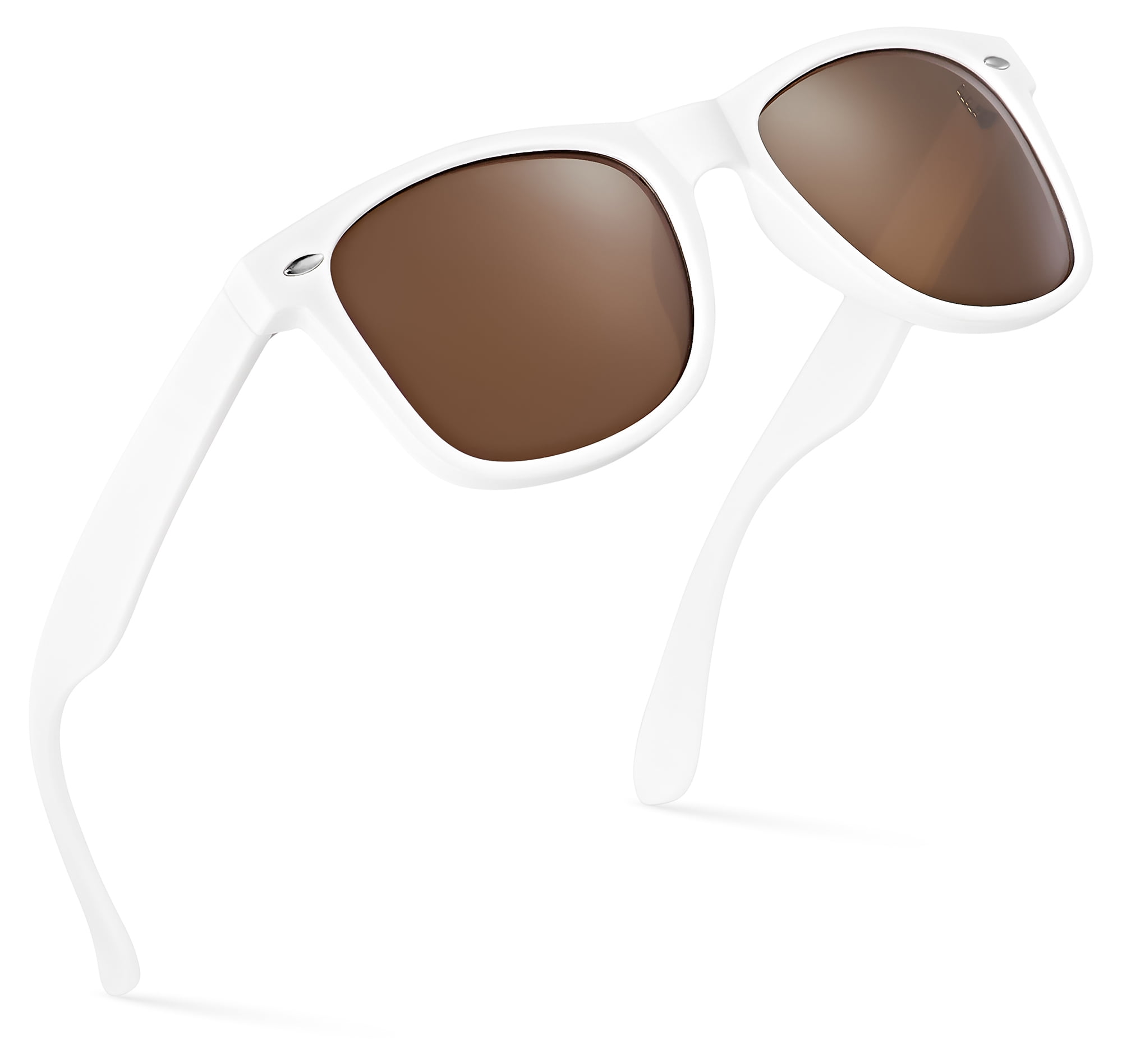 Matte White | Brown