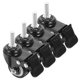 thumbnail image 5 of BRIGHTFUFU 4 ruedas para sillas, ruedas para muebles, ruedas para sillas, ruedas de repuesto para sillas, rodillos para muebles, 5 of 7