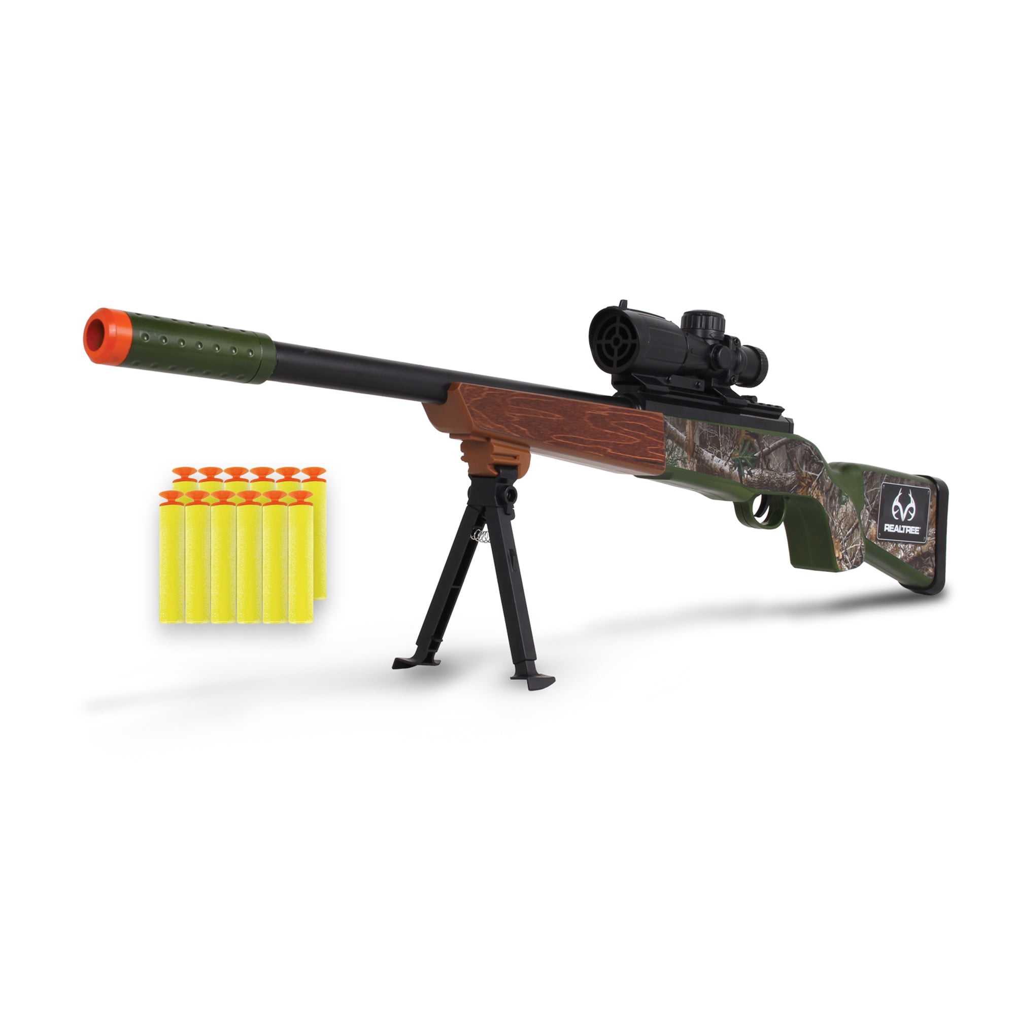 Realtree - Brandclub - RealTree: Soft Dart Hunting Rifle W/ 12