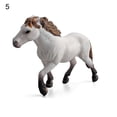 thumbnail image 1 of HEVIRGO Horse Model Rust-proof Excellent Craftmanship Micro Decor Knapostu Stallion Pint Mare Action Figures Toy for Shelf Decor, 1 of 10
