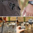 thumbnail image 5 of Stainless Steel Shot Cups, 4 Cups, Metal Shot Glasses, Stackable, Hip Flask Small With Leather Bag Xxf, 5 of 5