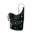 thumbnail image 1 of Diconna Women Shoulder Bag, Large Capacity Riveted Handbag Underarm Bag Lightweight Bucket Bag, 1 of 6