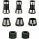 thumbnail image 1 of Mandril de fresado Dinheiro de 6 piezas, mandril de corte de pinza de 6 mm, 6,35 mm y 8 mm, mandril de fresado para carpintería, pinza de enrutador, adaptadores de pinza para máquina de grabado + 2, 1 of 5
