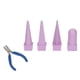 thumbnail image 4 of Risegun, 4 Uds., Mandril De Joyería, Herramienta De Fabricación De Joyería Cuadrada Triangular Ovalada Redonda con Alicates De 5 Pulgadas, 4 of 8