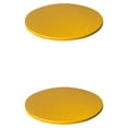 thumbnail image 4 of tamizeot Round Table Cloth Waterproof Dining Tablecloth Protector No Wash Cover Non Slide Decoration Party Bar Restaurant Hotel Yellow 2Set, 4 of 6