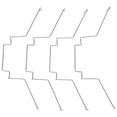 thumbnail image 1 of 4pcs Radiator Fan Hook for Computer CPU Cooler Steel Wire Buckle Clips Fan Buckle CPU Heatsink Fan Buckle Computer Cooling Accessories, 1 of 4