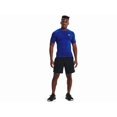 thumbnail image 3 of Camiseta híbrida HeatGear de Under Armour para hombre, azul royal y blanco, 3 of 6