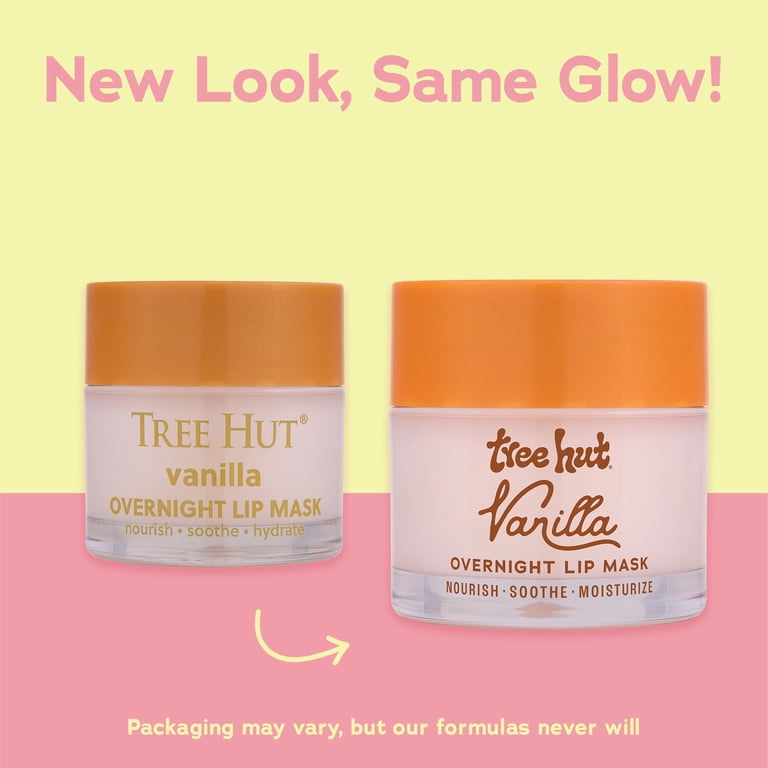 Tree Hut Vanilla Hydrating Overnight Lip Mask, 0.6 oz photo 2
