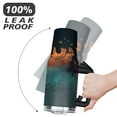 thumbnail image 6 of 40 OZ Happy Halloween Tumbler with Handle Vacuum Insulated Tumbler Gift for Birthday Christmas Halloween, 6 of 7