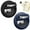 Black Navy, variant on FERSWE Apple Airtag Holder for Kids, 2 Pack Silicone Airtag Case with Safety Pins, GPS Tracker Case for Children, Elderly, Hidden Inside Clothes, Shoe, Backpack