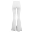 thumbnail image 6 of qolati Flare Leggings for Women Tummy Control Butt Lifting Wide Legs Workout Joggers Sweatpants Seamless High Waisted Bootcuts Yoga Pants, 6 of 6