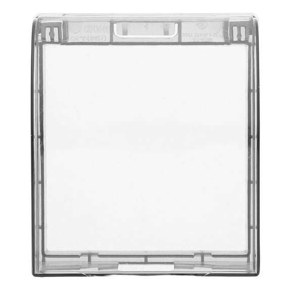 Socket Covers for Outlets Plastic Welcome Door Sign Label Open Closed Black