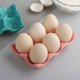 thumbnail image 5 of Ceramic Egg Holder 6 Cups Porcelain Egg Tray Set Kitchen Restaurant Fridge Storage Decorative Access, 5 of 5