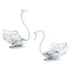 thumbnail image 1 of Portavelas de Navidad BLESIY 2 Piezas Metal Blanco, 1 of 8