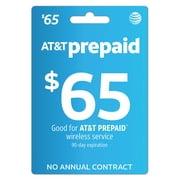 AT&T Prepaid $65 Direct Top Up