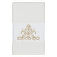 thumbnail image 2 of Linum Home Textiles Scarlet Embellished Turkish Cotton Hand Towel, 2 of 7