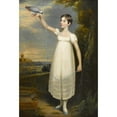 thumbnail image 2 of Sir William Beechey 17x24 Gold Ornate Framed and Double Matted Museum Art Print Titled - Portrait of Ellen Smith of Nottingham, 2 of 4