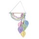 thumbnail image 1 of Colgante de pared de de macramé bohemio, adorno de flecos hecho , colgante de borlas para niñas, dormitorio, boda, decoración Gloria Macramé Tela decorativa, 1 of 8