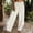 Beige, variant on Delayuji Womens Cotton Linen Pant Casual Daily Embroidery Flora Printed Wide Leg Pant Retro Style Pants Plus Size M-4XL