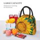 thumbnail image 5 of Easygdp Vibrant Sunflower Painting Bolsa de Almuerzo Insulada Grande, Forro de Aluminio, Diseño Espacioso, a Prueba de Fugas, Ideal para Trabajo, Picnics, Viajes y Actividades al Aire Libre, 5 of 6