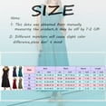 thumbnail image 3 of OVINYER Dress Women Summer Casual Flutter Short Sleeve V-Neck Smocked Elastic Waist Tiered A-Line Maxi Dress Female Beach Sundress, 3 of 8