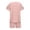 RD2, variant on Girls Sporty Outfit Sets 2 Piece Round Neck Short Sleeve Top Shorts Girls Clothing Sets,Blue,Size 6 -7 Years