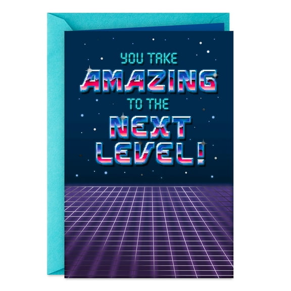 Hallmark Birthday Card (You're Next-Level Amazing)