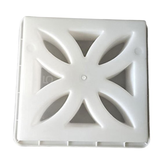 Modelo de decoración de pared de hormigón, bloque de pared de hormigón, cuadrado, fácil de usar para arquitectura de patios, ingeniería patios Estilo B