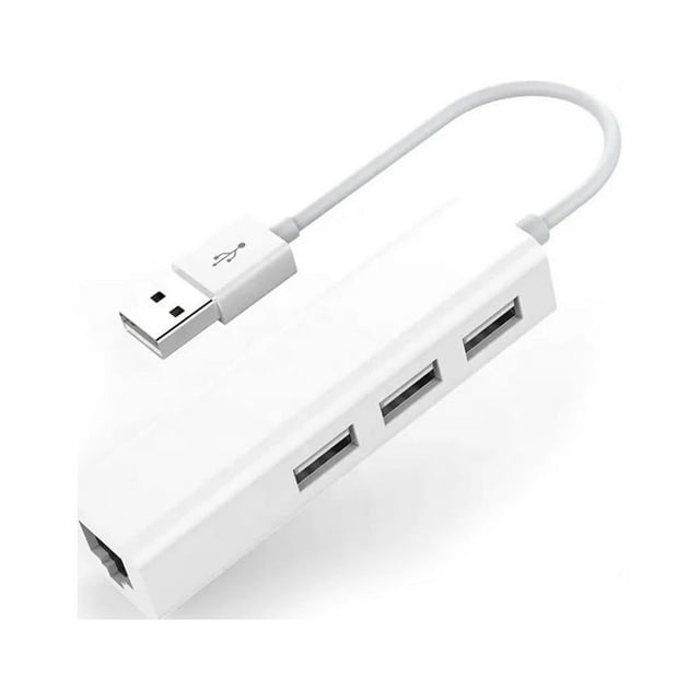 CHOK Adaptateur Convertisseur LAN Réseau USB Type C vers Ethernet RJ45 Y Hub pour PC P4D2