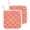 Pink, variant on Bohemia Pot Holders for Kitchen Heatproof Potholder, 2 Pack Retro Abstract Simple Sun Sunshine Aesthetic Green Hot Pads Multipurpose Oven Pads Terry Cloth Potholders Trivet for Cooking and Baking