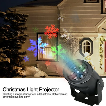 Tsv Moving Color Snowflakes Lawn Led Flood Projector Light Ceiling Tsv Moving Color Snowflakes Lawn Led Flood Projector Light Ceiling Projection Decorative Wall Spot Lights Mood
