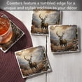 thumbnail image 7 of Thirstystone "Woodland Deer" 4-Pack Tumbled Tile Coasters, 7 of 7