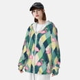 thumbnail image 3 of Lsque Flamingo UPF 50+ Lightweight Sun Protection Men's Women's Long Sleeve Shirt, Hoodie Performance -Medium, 3 of 9