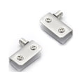 thumbnail image 2 of 8 Pack Frameless Glass Door Pivot Hinge with Adjustable Iron Pin for 5-8mm Glass Door, 2 of 5