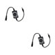 thumbnail image 1 of Cateissary LED Light Dimmer Brightness Control DC Governor Output Kitchen Regulation Adapter Lamp Temperature Speed Equipment Adjustment 5.5x3.5x2.5cm 2Conjunto, 1 of 6