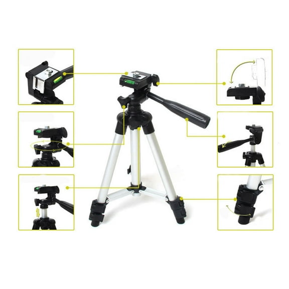 Adjustable Tripod with Telescopic Legs Stand
