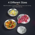 thumbnail image 5 of 8pcs Stainless Steel Plates and Bowls Set Camping Dinner Dish Set with Carry Bag for Outdoor Camping Hiking Backpacking Picnics, 5 of 5