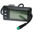 thumbnail image 2 of 2X Controlador de Accesorios para Bicicleta EléCtrica, Pantalla LCD G51, Acelerador de Scooter EléCtrico de 5 Pines, Conector Impermeable, 2 of 5