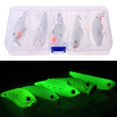 thumbnail image 2 of Kit de pesca con cebo de señuelo, cebos de pesca nocturnos luminosos para lubina, agua salada, agua dulce, 2 of 6
