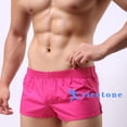 thumbnail image 3 of B-BMen´s Solid Color Slim Fitted Jogging Active Shorts, Gym Training Loungepangjing, 3 of 3