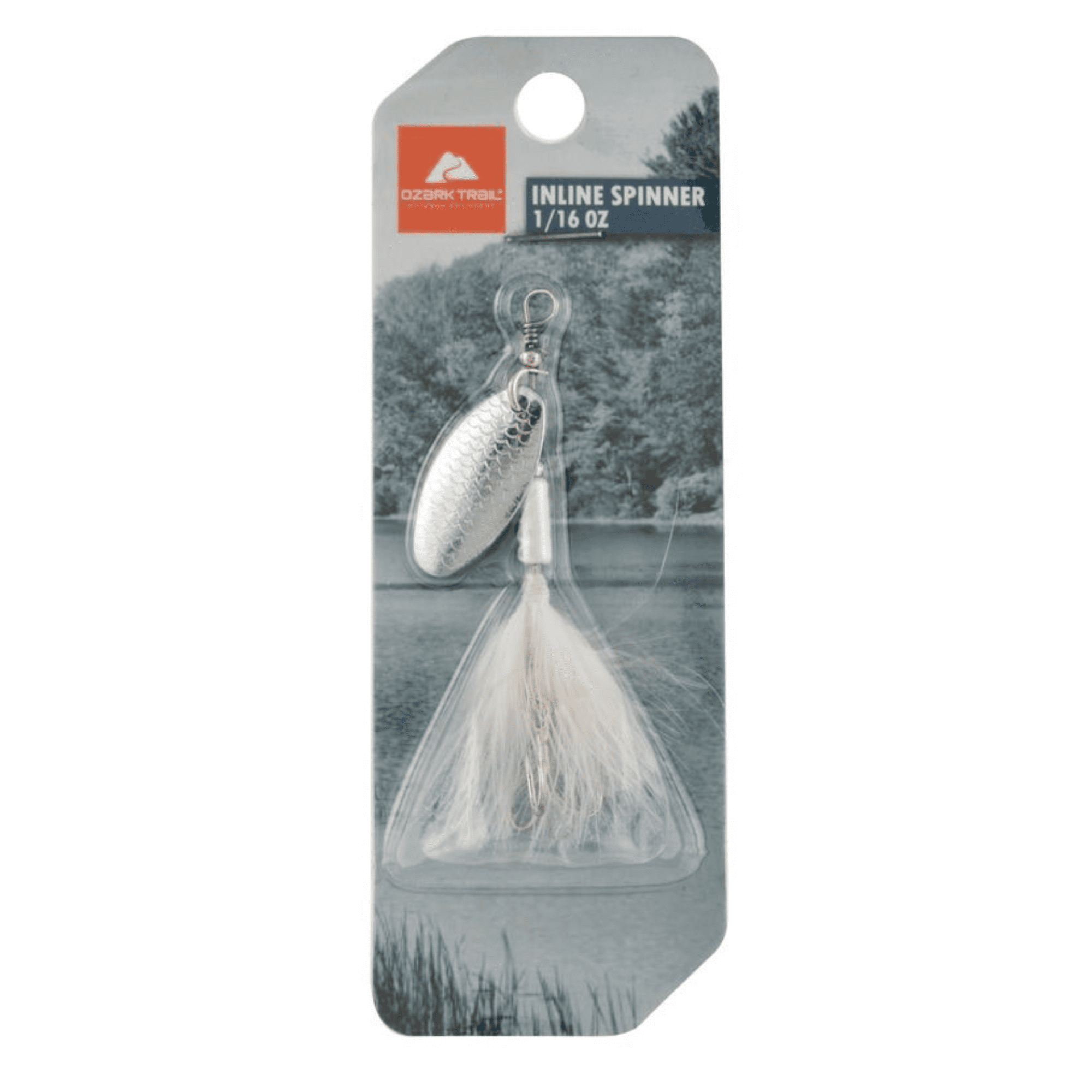 Ozark Trail 1/16 oz White Inline Spinner