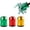 Red Yellow Green, variant on Magnetic Bit Holder, Alloy Magnetic Screw Ring Sleeve with Built-in Magnet for Holding Screws, Fits Drill Drivers & Screwdrivers for DIY, Woodwork, PC Repair
