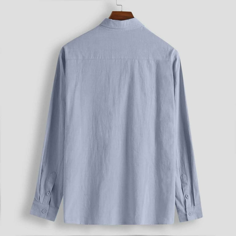 Miluxas Men's Long Sleeve Sun Protection Shirt UPF 50+ UV Quick Dry Cooling  Fishing Shirts for Travel Safari Camping Gray 12(XXXL) 