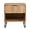 Golden Brown, variant on Manhattan Comfort DUMBO 1.0 Nightstand made from Engineered Wood - Midnight Blue