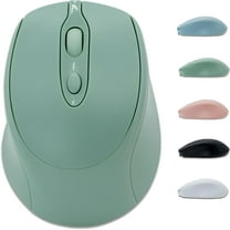 GJX Bluetooth Mouse, Rechargeable Wireless Mouse for Laptop//MacBook, Silent Mouse Portable Slim for Surface Pro/PC/Tablet